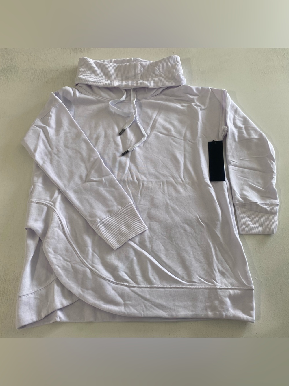 Mono B White Pullover Hoodie